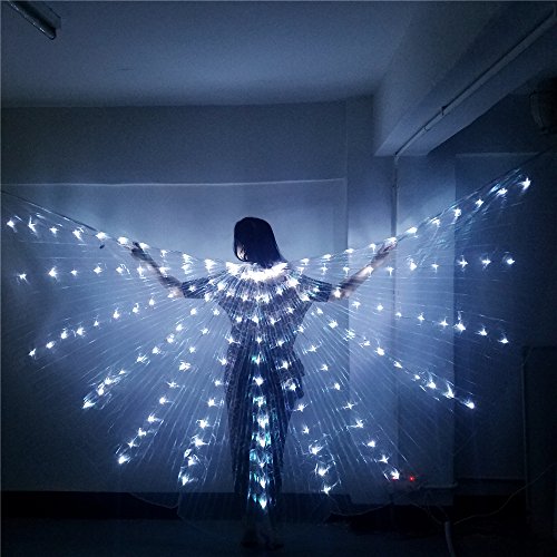 Disfraces de danza del vientre con luces led para carnaval