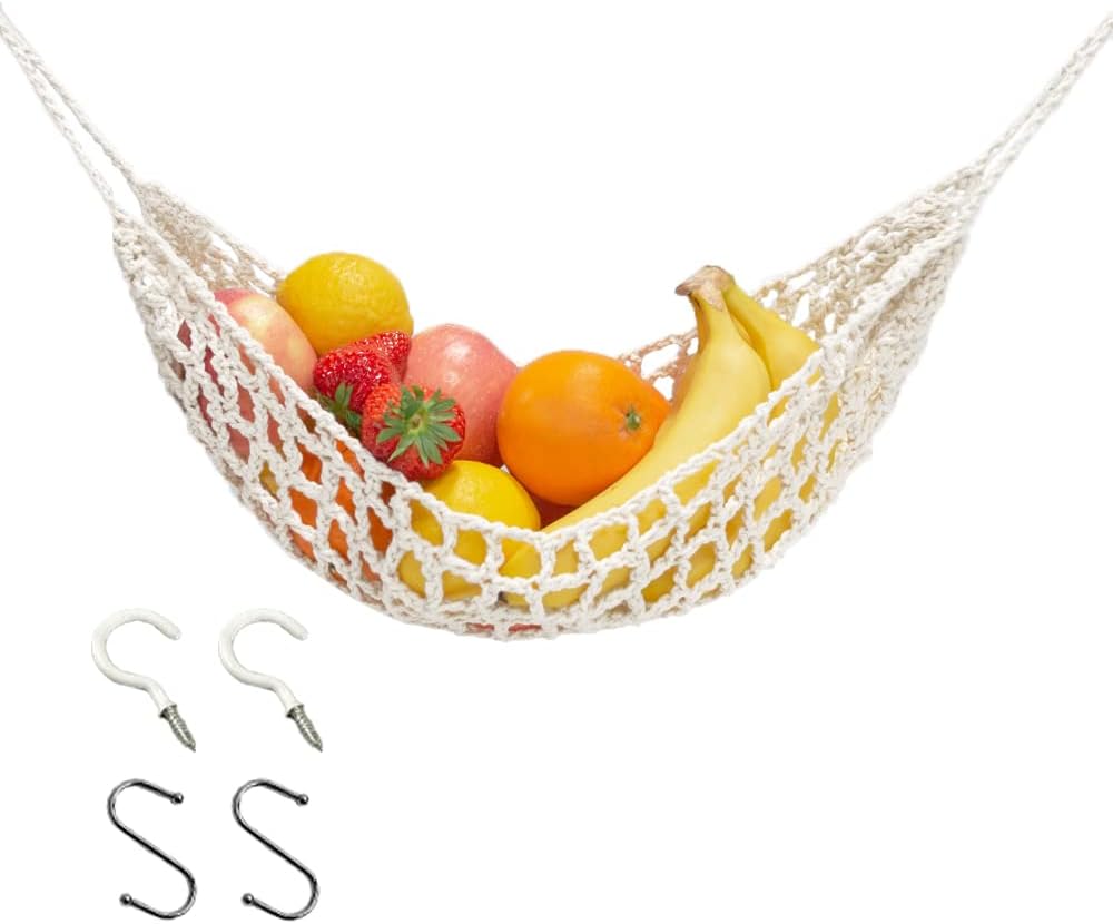 Hamaca de Frutas para Cocina, Decoración Boho, Macrame, Modelo RV