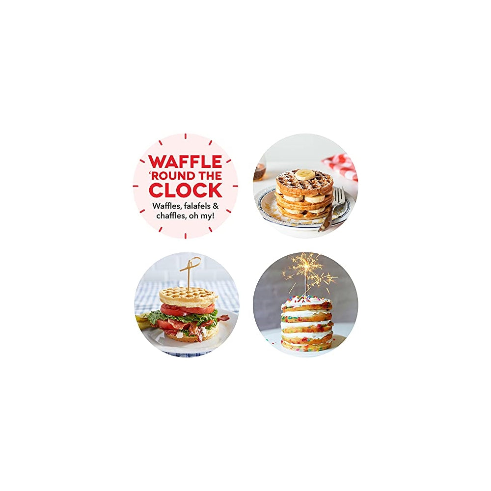 máquina para hacer wafles con diseño de wafles antiadherente