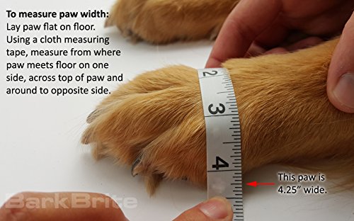 Bark Brite Botas ligeras de neopreno para perro diseñadas para mayor comodidad y transpirabilidad en 5 tamaños (pequeño)