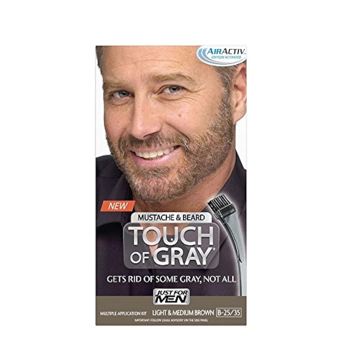 Tinte para hombre con cana también para la barba y el bigote