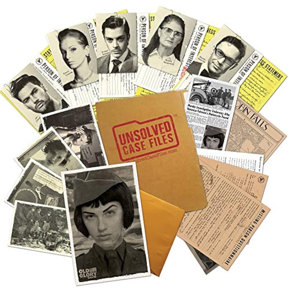 Juegos de Mesa de misterio de asesinato de caso frío