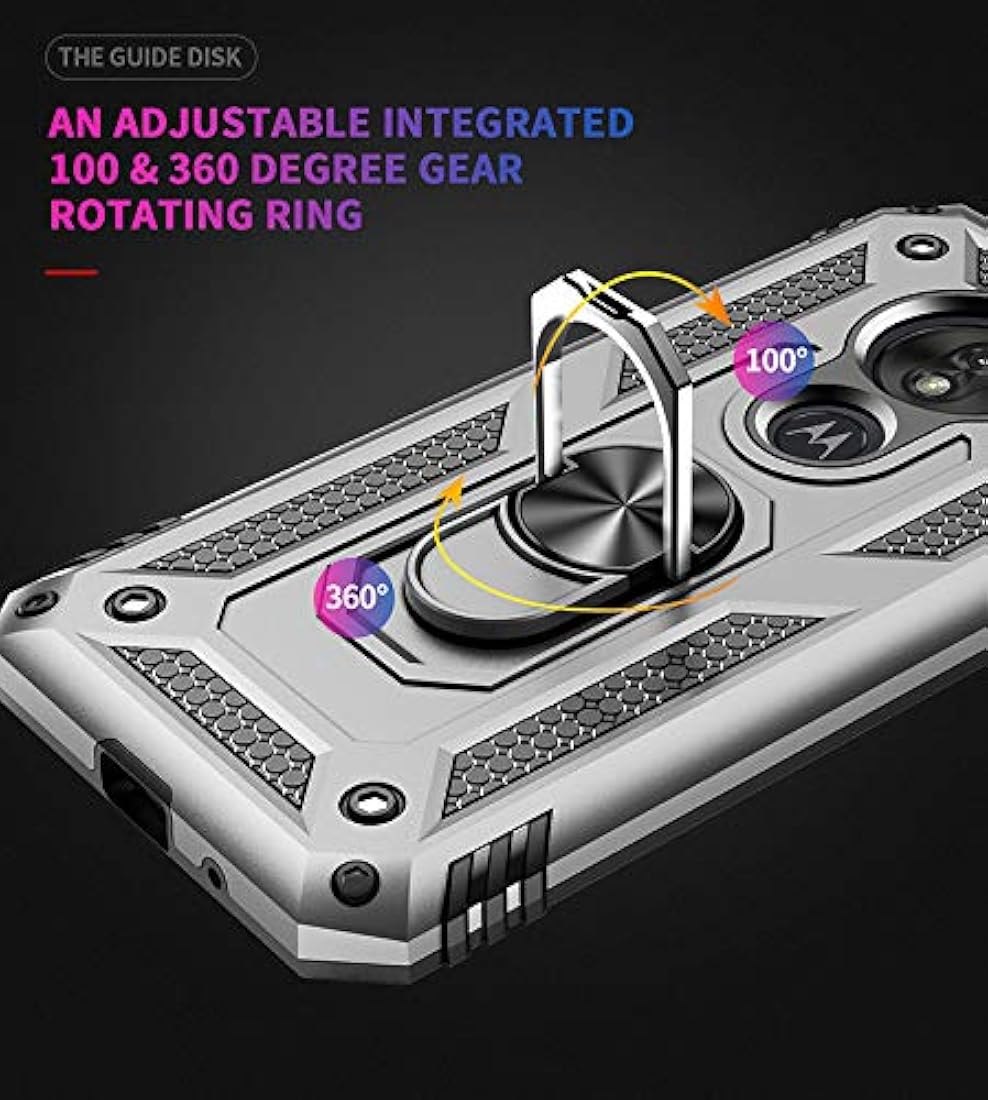 Funda para Motorola Moto G7 Play soporte de anillo