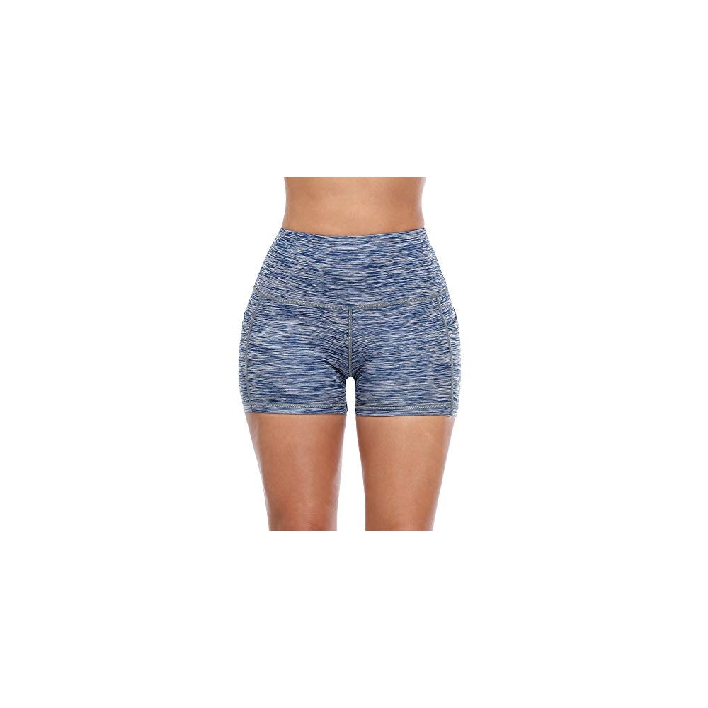 Shorts cortos deportivos de cintura alta para mujer XXL