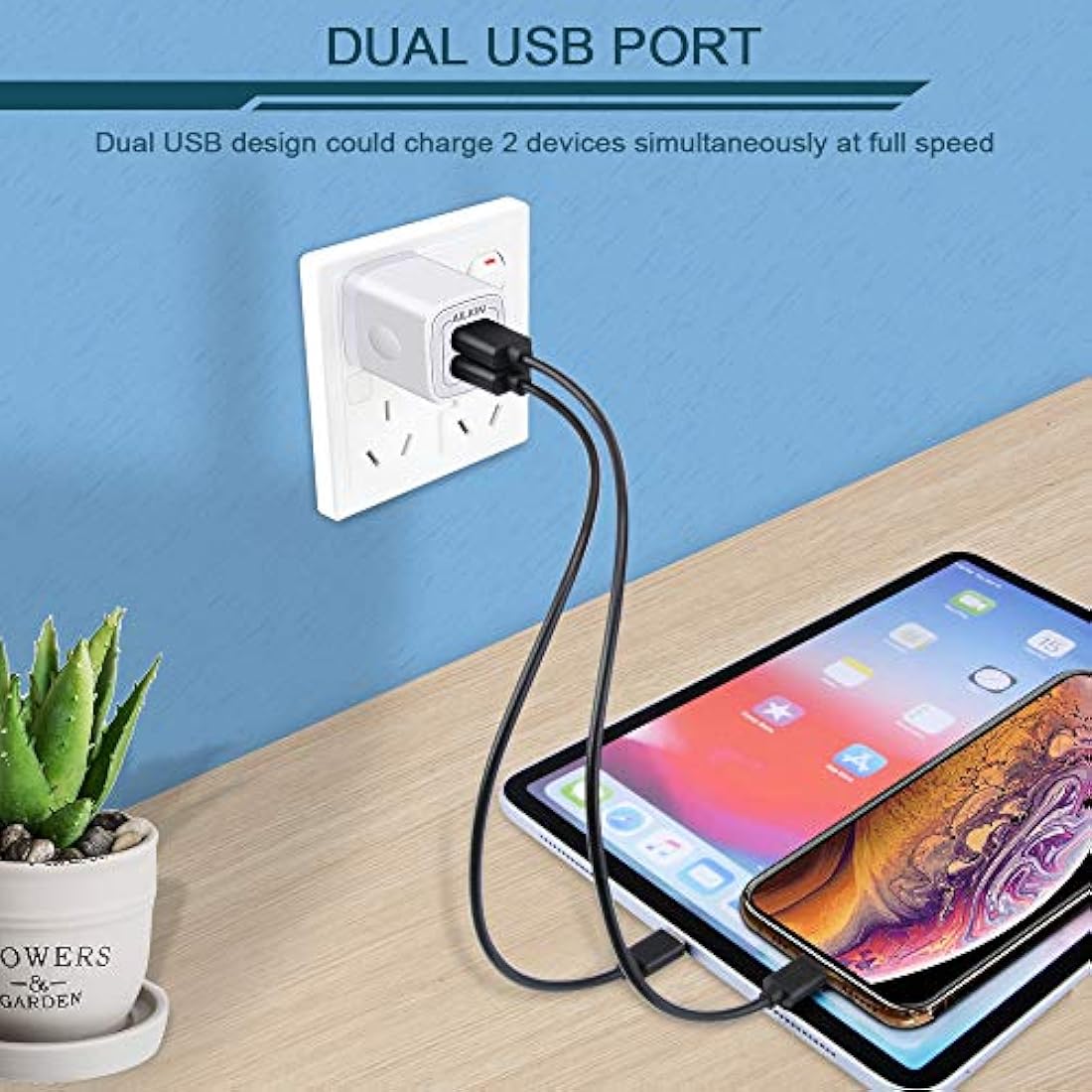 Cargador de pared USB adaptador de carga