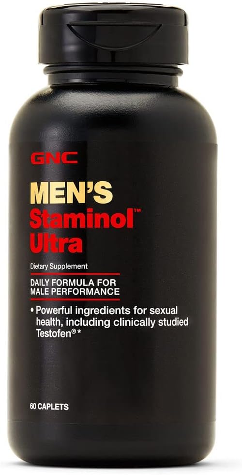 Suplementos GNC Staminol Ultra para hombre
