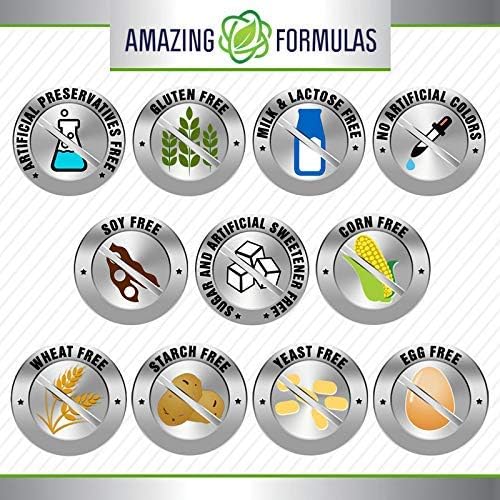 Suplemento de Vitamina D3 Amazing Formulas 5000 IU 360 Softgels