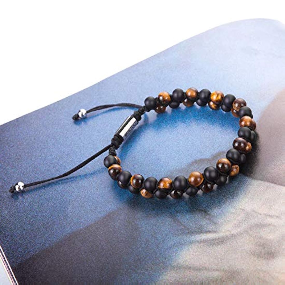 MuPulsera de aceite esencial Pulsera de cuentas ajustables