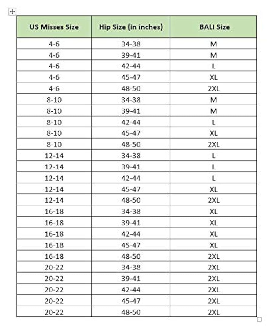 Bali Women's modelador de cintura alta para afinar muslos