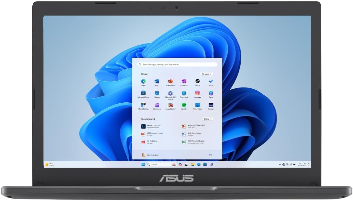 Laptop ASUS Vivobook Go 11.6 HD, Intel Celeron N4500, L210KA-ES04