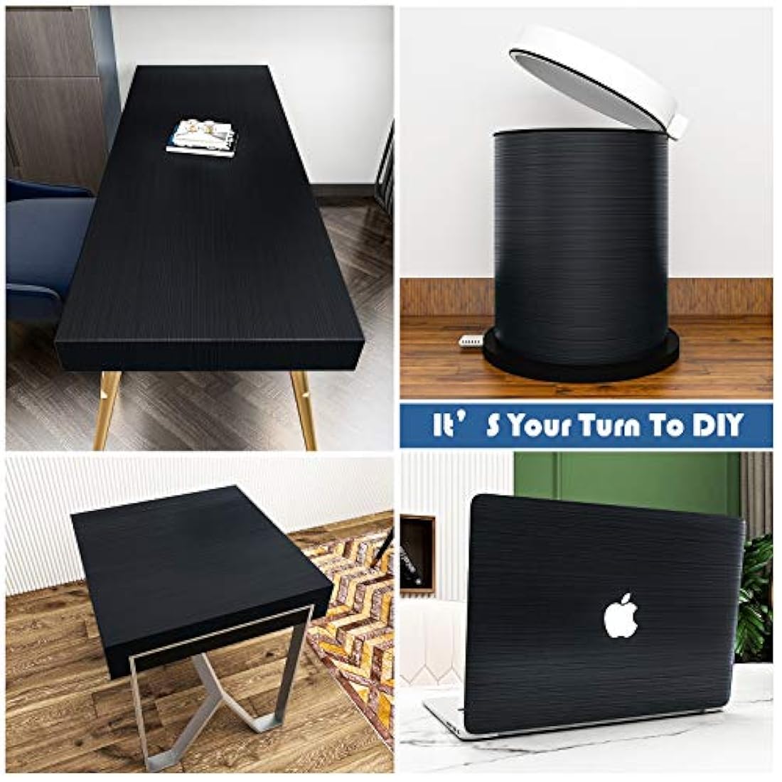 Papel de contacto de acero inoxidable cepillado azul