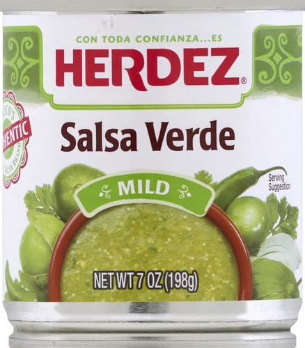 Salsa Verde Mild 7 oz - Herdez Salsa Verde, Suave, 198g