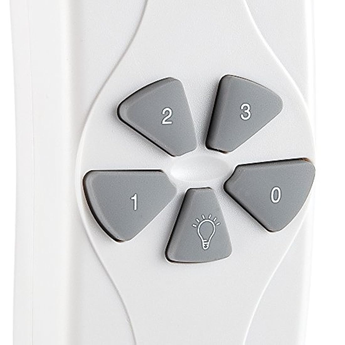 Ventilador de techo y luz con control remoto.,