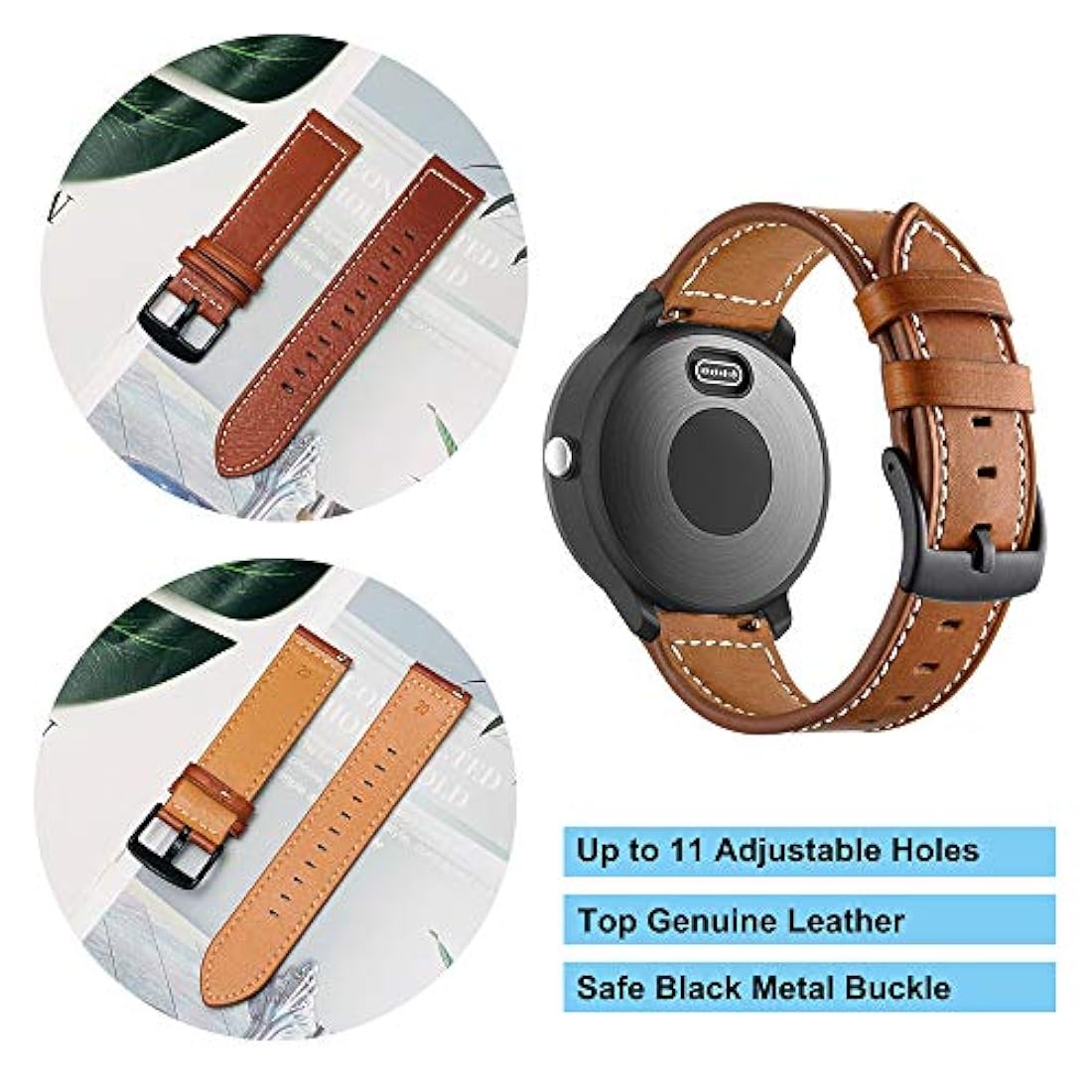 Yeejok - Correa de reloj de repuesto para Garmin Vivoactive