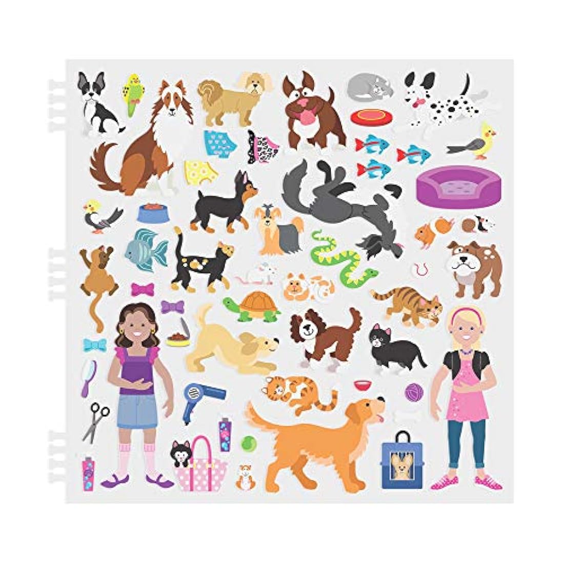 Juego con pegatinas en relieve - Melissa & Doug