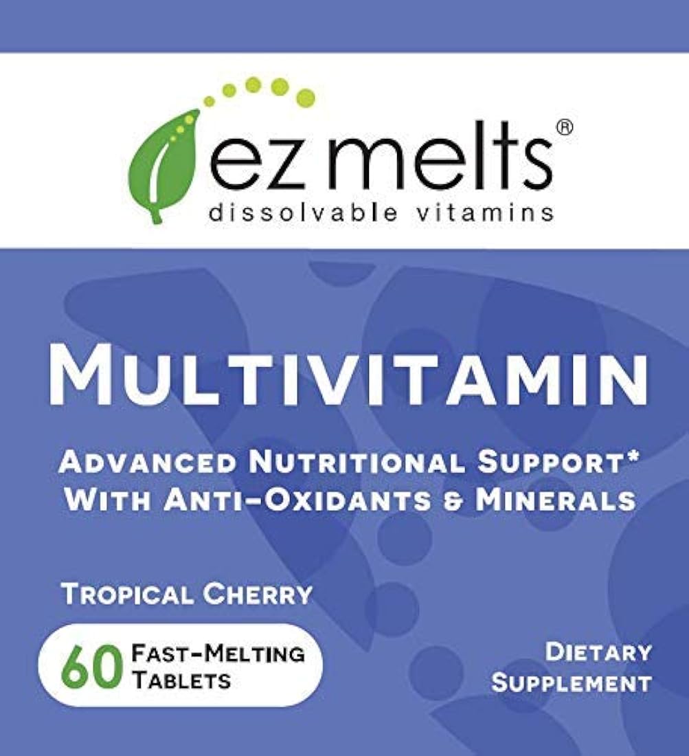 EZ se derrite Multivitamínico, tabletas de fusión rápida