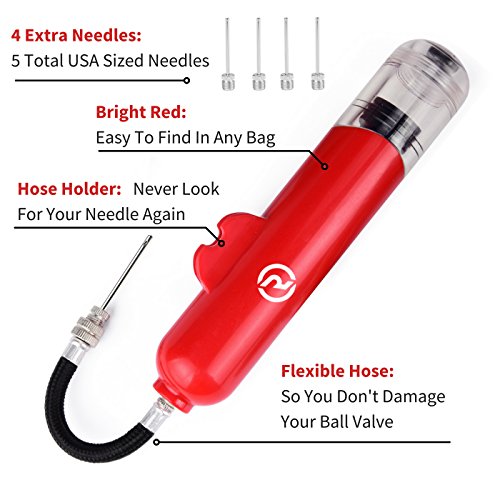 Bomba de bola de doble acción - Solo 6 pulgadas pequeña