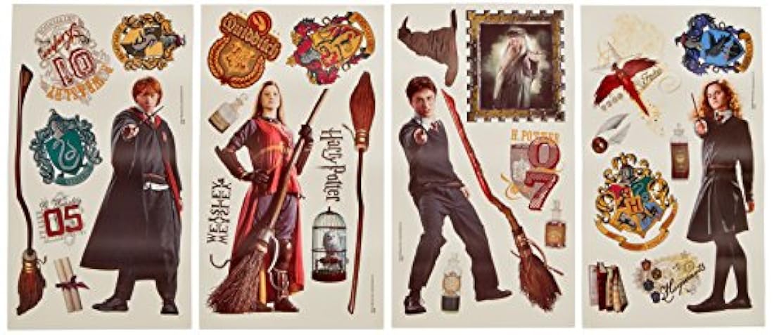 RoomMates - Adhesivo decorativo para pared de Harry Potter