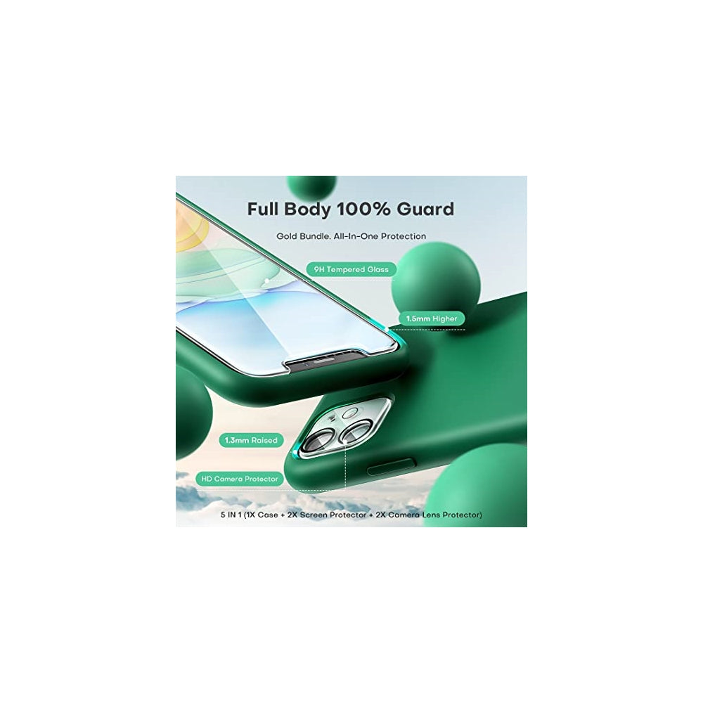 Fundas y Estuches diseñados para iPhone 11 Verde Bosque