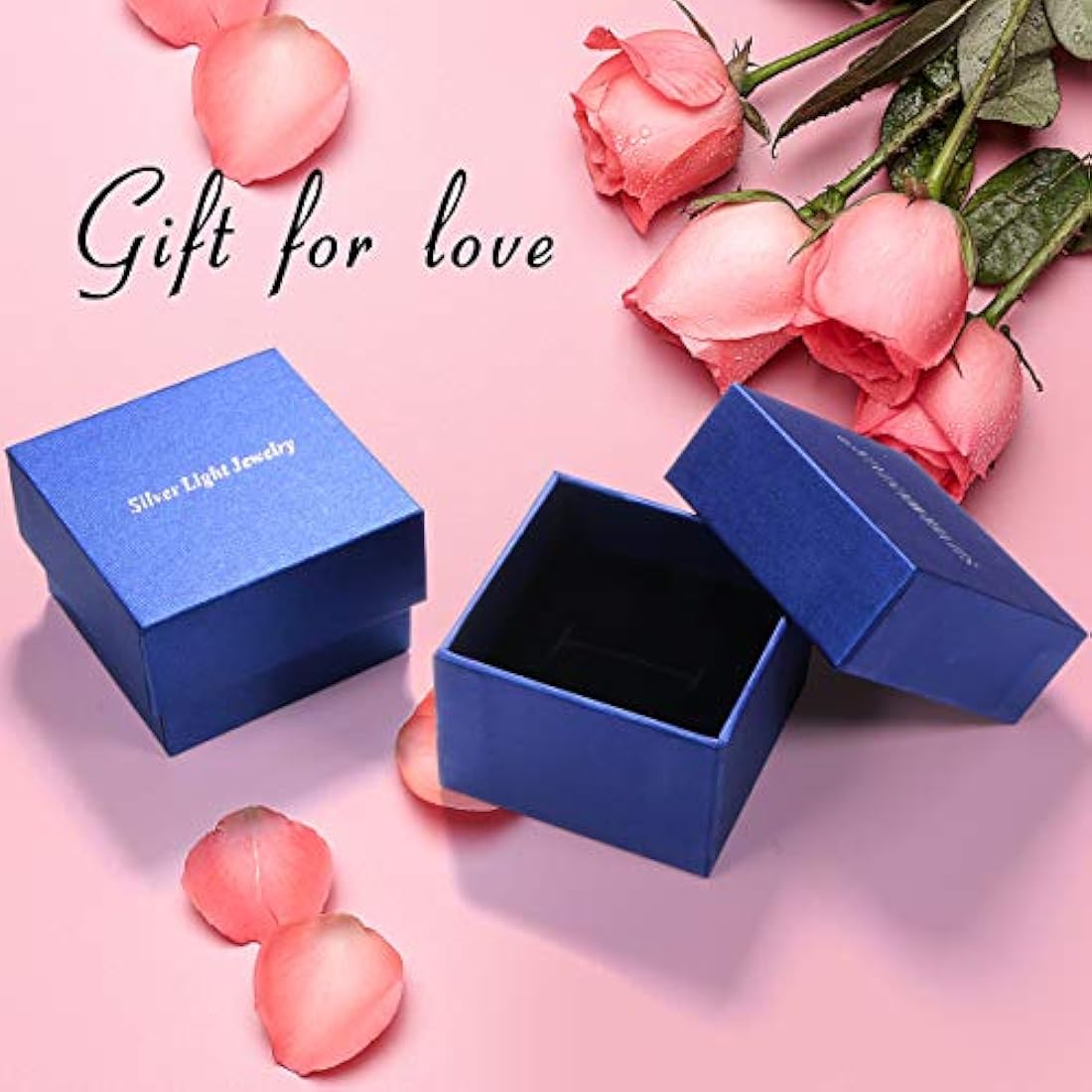 Linear Jewelry - Pendientes colgantes de plata de ley