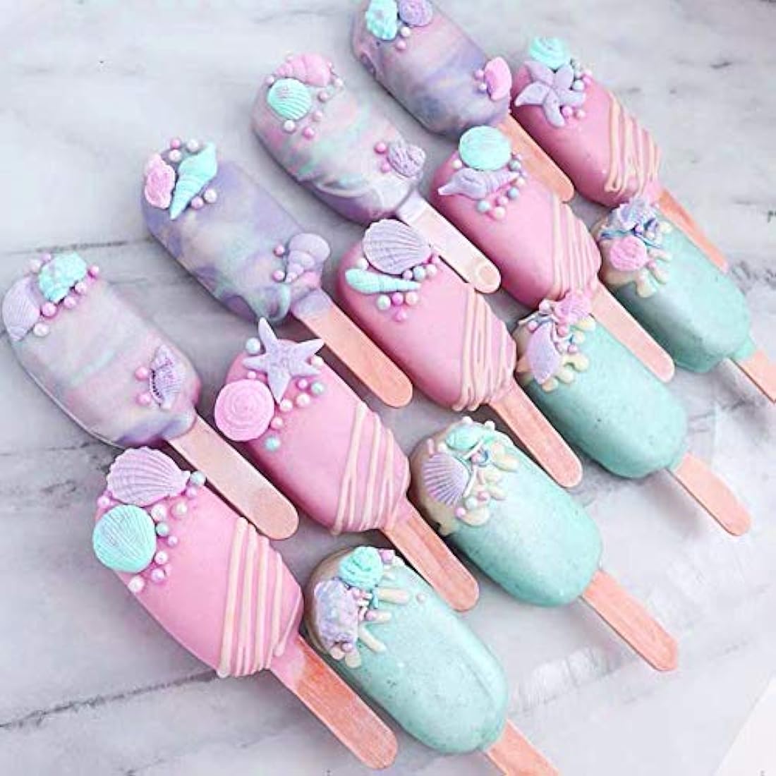 SAKOLLA - Molde de silicona para fondant, tartas