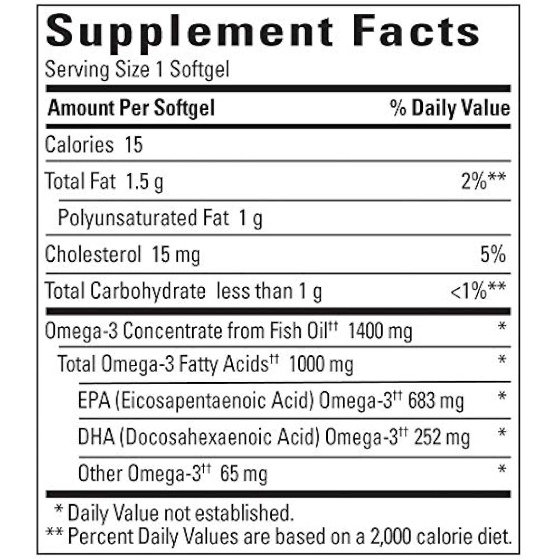 Nature Made Burp-Less Ultra Omega-3†† de aceite de pescado 1400 mg cápsulas blandas, 90 unidades (el embalaje puede variar)