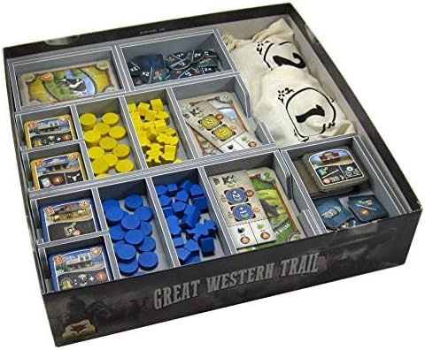 Insertos para juego de mesa Great Western Trail y expansiones
