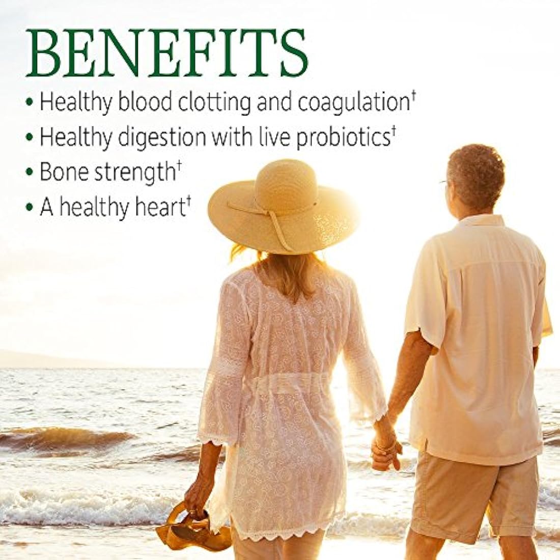 Suplemento vitamínico, Vitamina K, complejo de alimentos