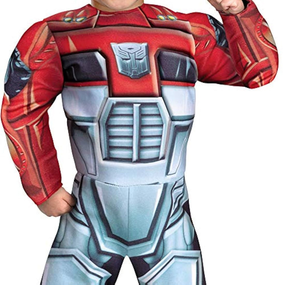 Disfraz de robot de rescate Optimus Prime para niños