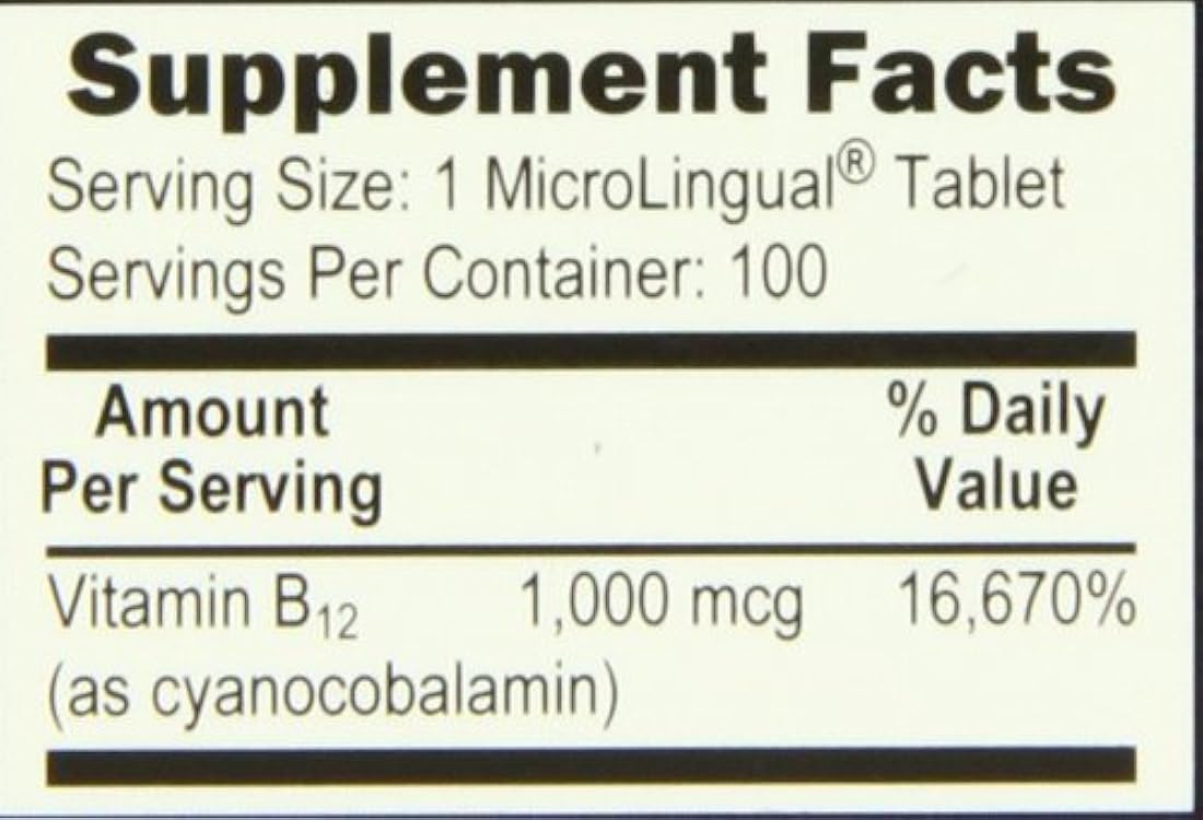 Superior Source No Shot B12, 1000 mcg, 100 unidades