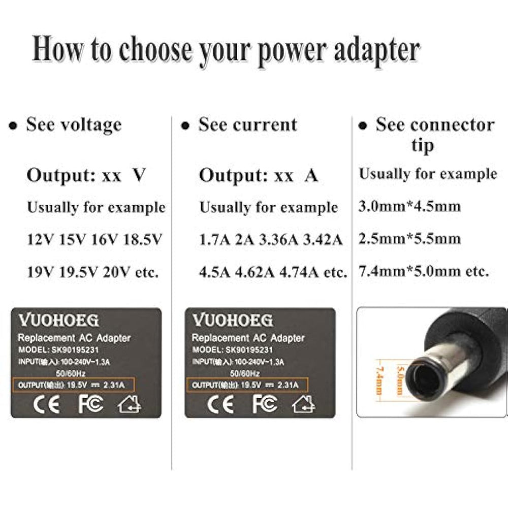 40W 12V 3.33A Adaptador de Cargador de computadora portátil