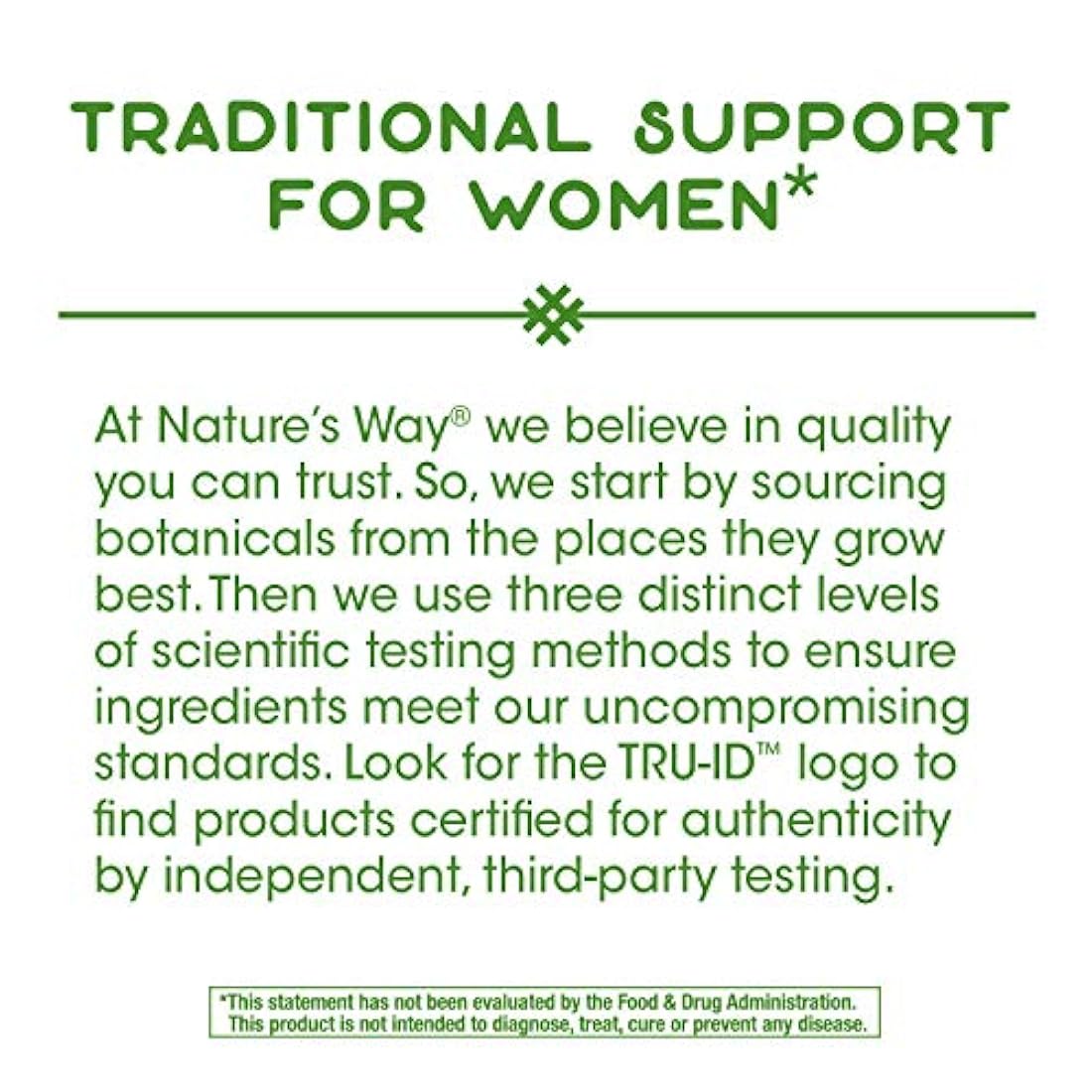 Natures Way Red Clover Blossom, 400 mg 100 cápsulas