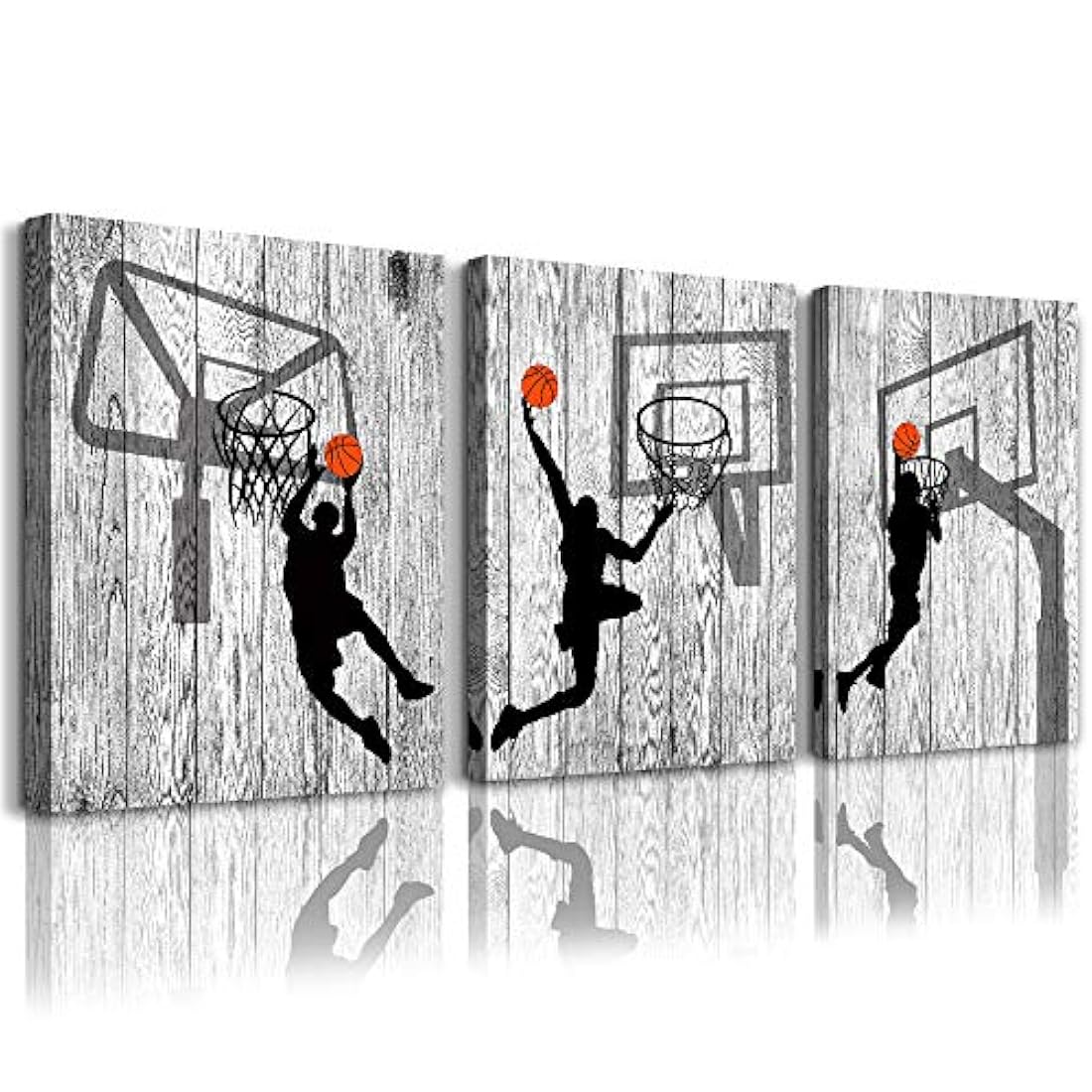 Cuadro abstracto de paisaje de montaña, lienzo de pared