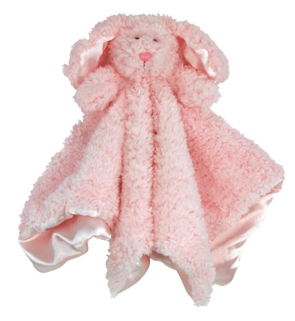 bebé ultra suave Cuddle Bud Blankie Bunnie, color rosa