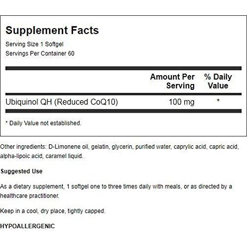 Geles CoQH-CF 100 mg 60 Salud y belleza