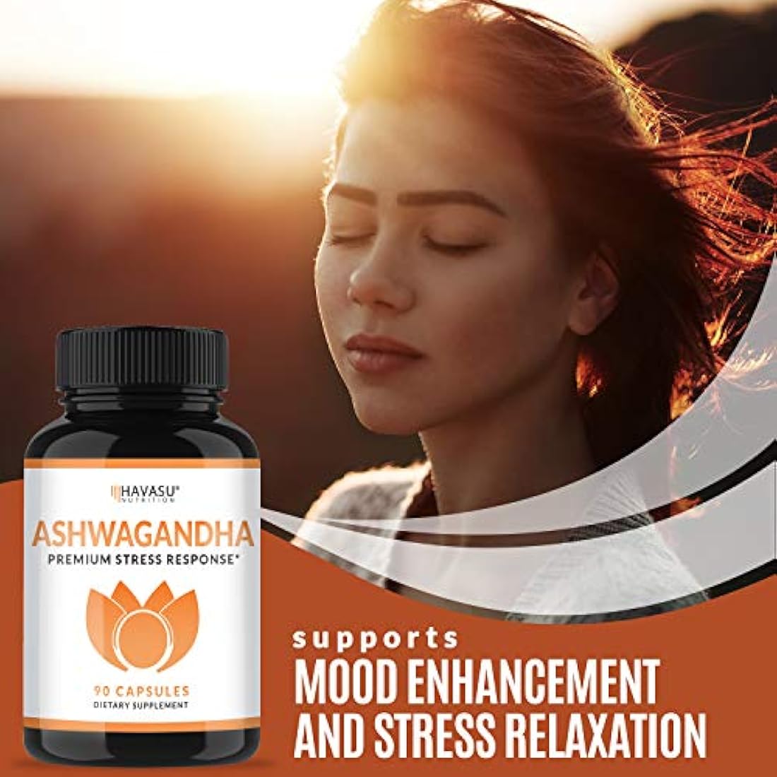 Ashwagandha Premium 0.035 oz, alivio natural para ansiedad