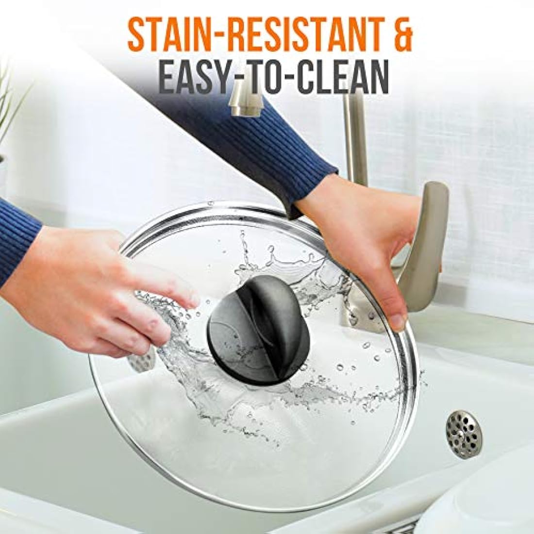 Tapa de olla de cocina duradera NUTRICHEF PRTNCCW12CPCOVER