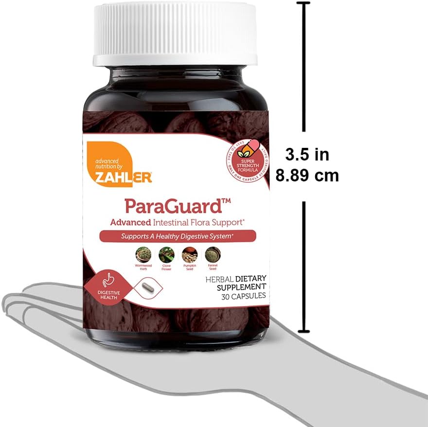 Cápsulas ParaGuard - Suplemento para Salud Intestinal Kosher