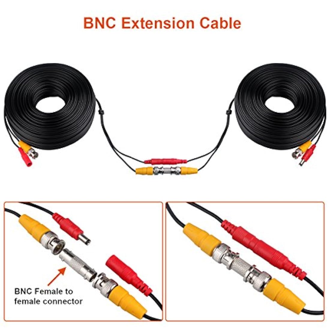 Cable de extensión para las cámaras HD-CCTV-DVR