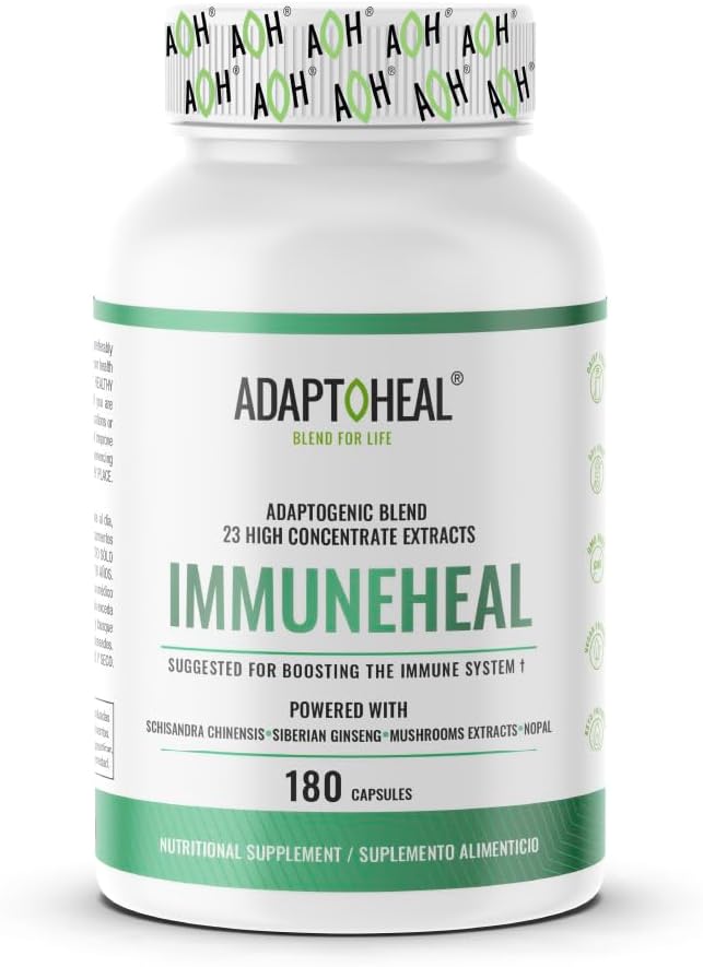 Immuneheal – Adaptógeno suplemento de refuerzo inmunológico