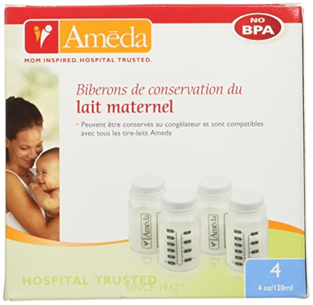 Botella de almacenamiento de leche materna Ameda