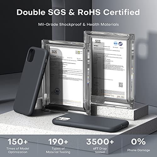 Funda diseñada con 2 protectores de pantalla