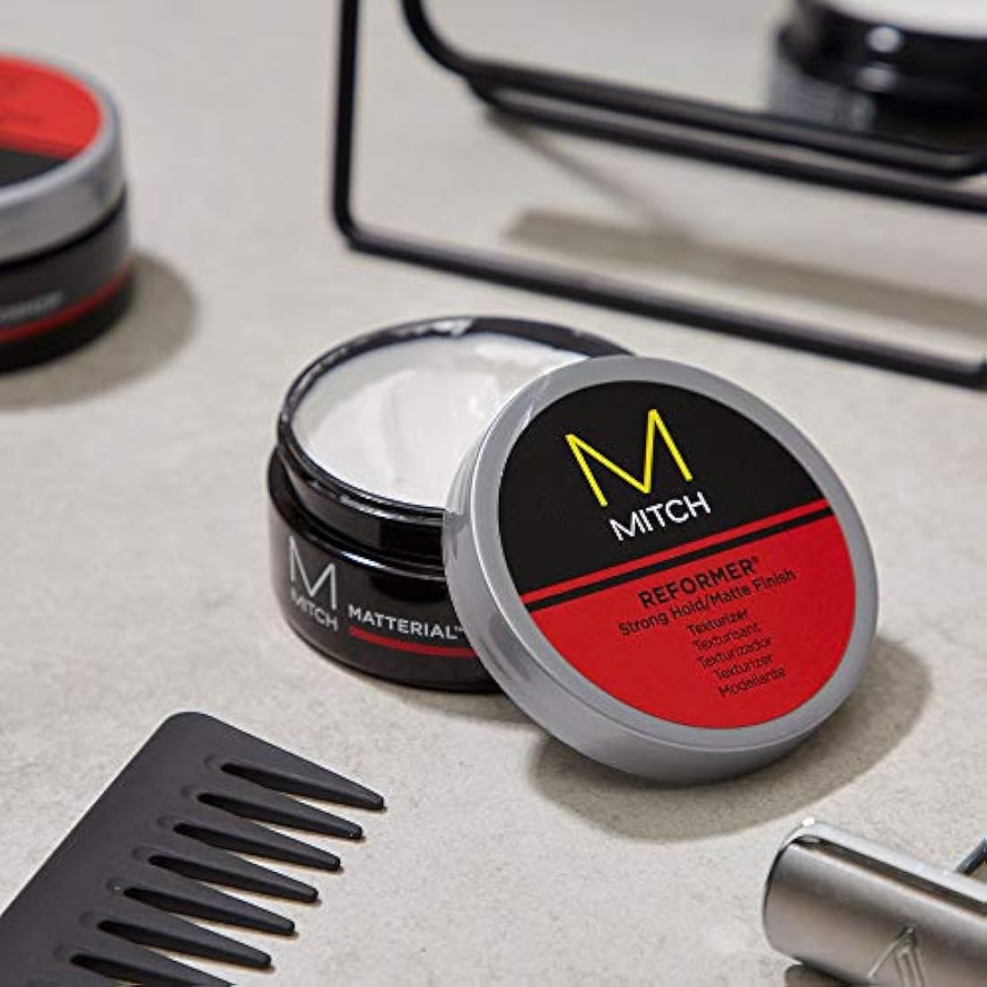 Mitch Reformer Masilla para el cabello texturizante, 3 onzas