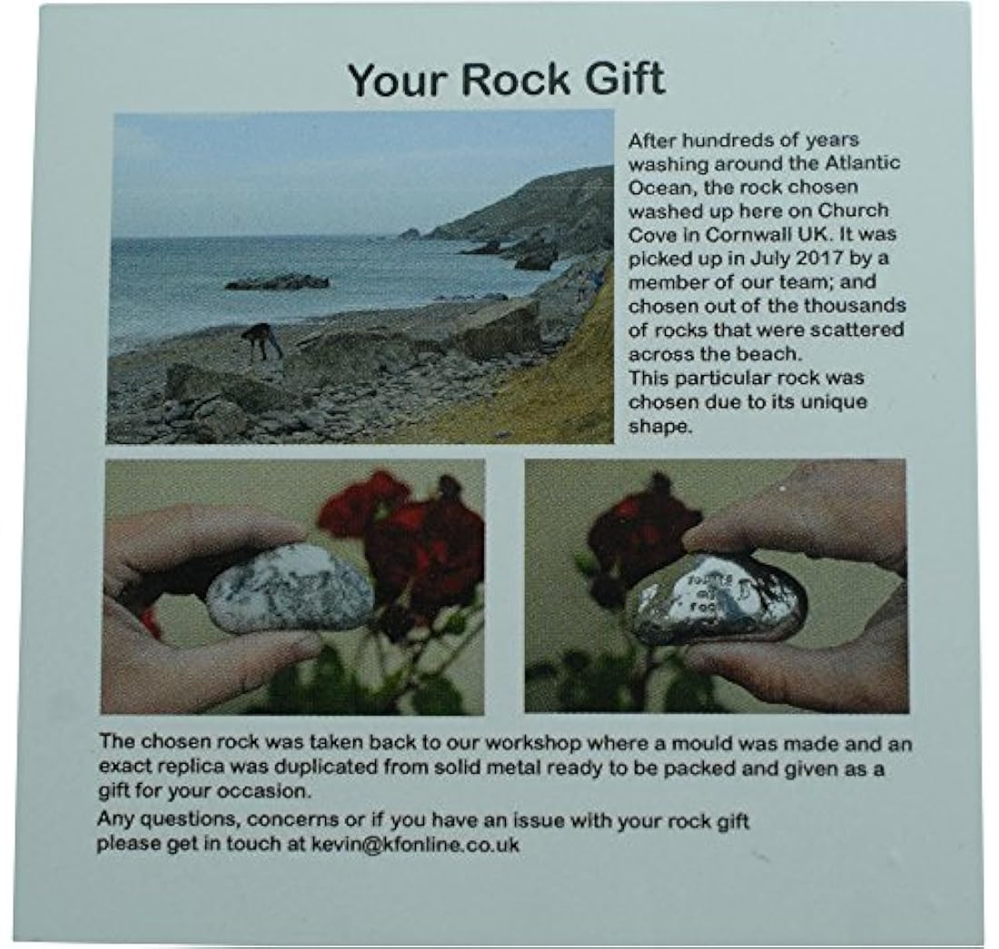 17th Aniversario You are My Rock idea de regalo