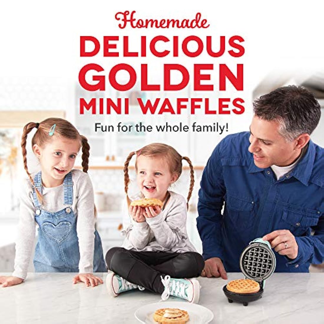 Waflrera 4 pulgadas, púrpura Galaxy