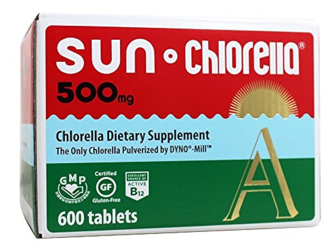 Sun Chlorella A comprimidos - 500 mg - 600 comprimidos
