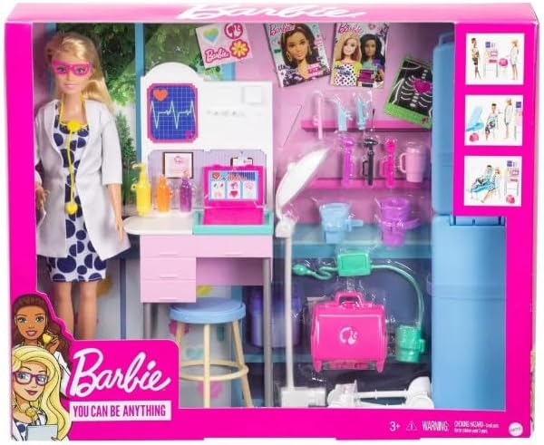 Barbie Muñeca Médica Deluxe Con Accesorios Modelo 12345