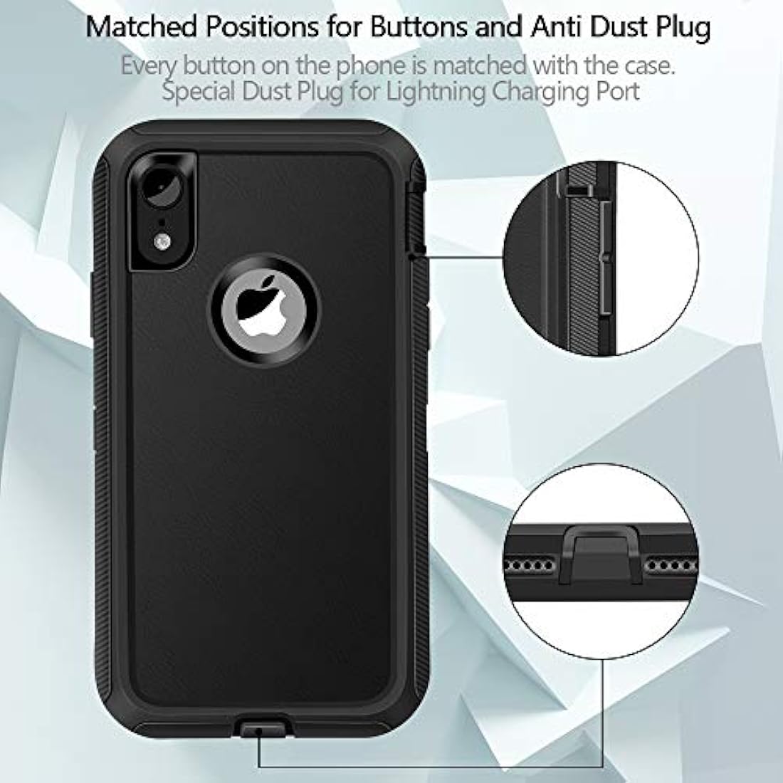 Jiunai - Carcasa para iPhone XR