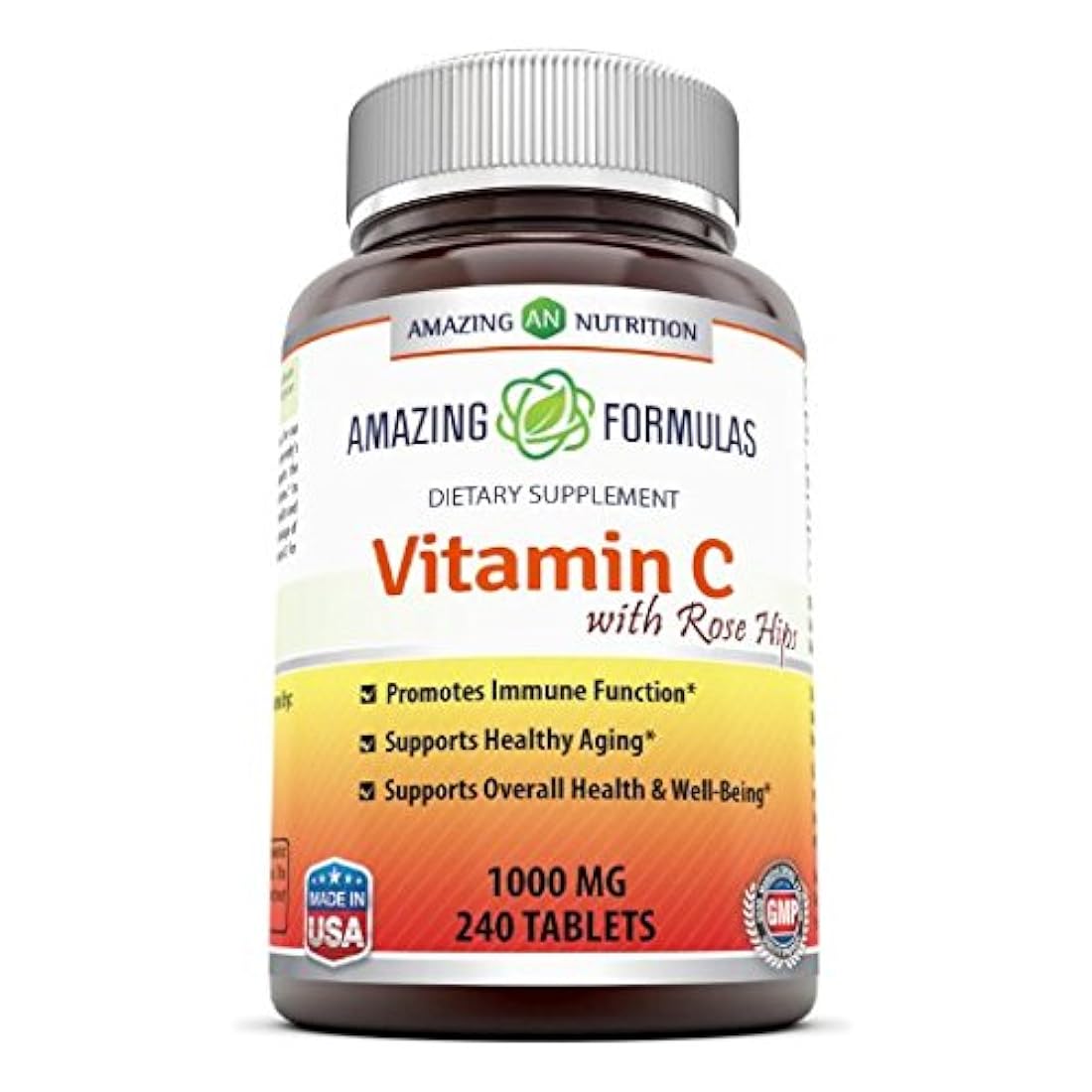 Vitamina C con 62,50 mg de extracto de fruta de escaramujo