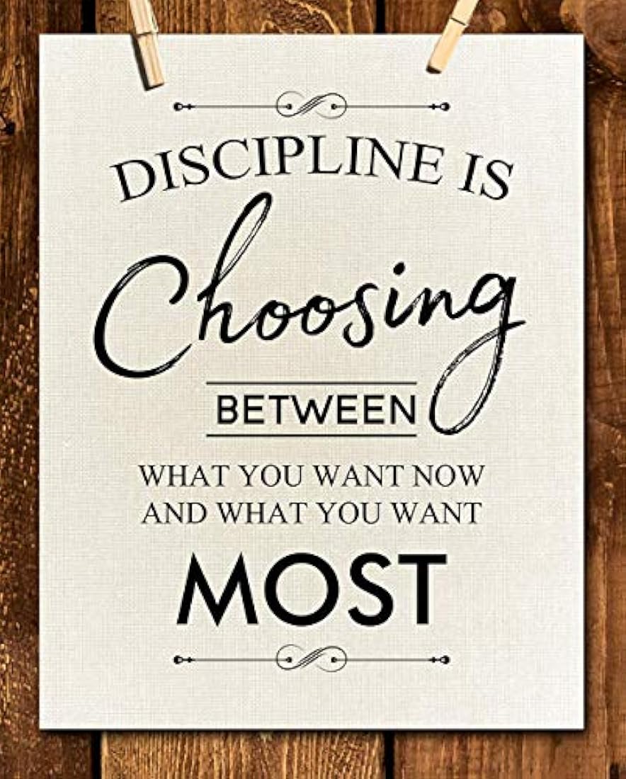 Arte de pared motivacional - Impresión sin marco de 11 x 14